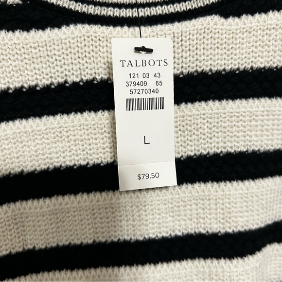 Talbots Women’s Size Large Stitch Sweater Shell French Style New - Picture 4 of 7